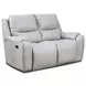 Westchester Platinum 67" Double Power Reclining Loveseat with Power Headrest and USB Charging