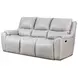 Westchester Platinum 92" Double Power Reclining Sofa with Power Headrest and USB Charging