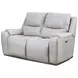 Westchester Platinum 67" Power Reclining Loveseat with Power Headrest and USB Charging