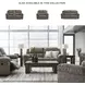 Laresview Fossil 92" Reclining Sofa