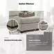 Gaelon Dune Ottoman