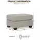 Gaelon Dune Ottoman