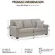 Gaelon Dune Queen 87" Sofa Sleeper
