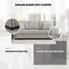 Gaelon Dune Queen 87" Sofa Sleeper