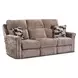 Madison Mink 88" Zero Gravity Triple Power Reclining Sofa with Heat Massage