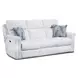 Madison Snow 88" Zero Gravity Power Reclining Sofa with Power Headrest and USB Charging