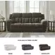 Frohn Chocolate 91" Reclining Sofa