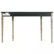 Chester Light Brown Demilune Console Table