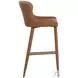Cascade Milliken Cognac Bar Stool