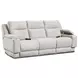 Belmont Linen 91" Zero Gravity Triple Power Reclining Sofa with Drop Down Table and USB Charging