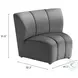 Garbi Black Velvet Modular Sectional