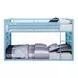 Cargo Aqua Twin Over Twin Bunk Bed