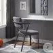 Cargo Gray Fabric and Gunmetal Office Chair