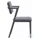 Cargo Gray Fabric and Gunmetal Office Chair