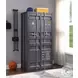 Cargo Gunmetal 2 Door Wardrobe