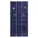 Cargo Blue 2 Door Wardrobe