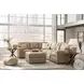 Bandon Toffee Leather 3 Piece RAF Sectional