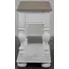 Jameson Pale Taupe and Antique Oak Rectangular Chairside Table