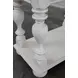 Jameson Pale Taupe and Antique Oak Rectangular Chairside Table