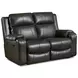 Contour Fossil Leather 60" Reclining Loveseat