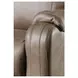 Contour Cocoa 60" Power Reclining Loveseat with Power Headrest and USB Charging