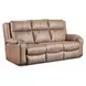 Contour Vintage Sand Power Headrest Reclining Living Room Set with USB Charging