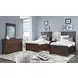 Canterbury 2.0 Warm Cherry Youth Panel Bedroom Set