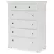 Canterbury 2.0 Natural White 5 Drawer Chest