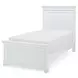 Canterbury 2.0 Natural White Twin Panel Bed