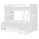 Canterbury 2.0 Natural White Twin Over Full Bunk Bed