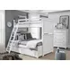 Canterbury 2.0 Natural White Twin Over Full Bunk Bed