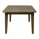 Hearthstone Tobacco Extendable Rectangular Leg Dining Table
