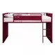 Cargo Red Twin Loft Bed with Slide