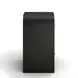 Hump Black Arched 3 Drawer Chest