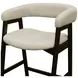Cove Vintage Black Upholstered Counter Height Chair Set of 2