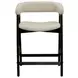 Cove Vintage Black Round Counter Height Dining Room Set
