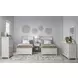 Ashton Bleached Linen Rectangular Dresser Mirror