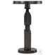 Vevo Black Nickel Chairside Table