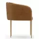 Tension Vintage Camel Upholstered Dining Chair