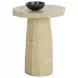 Celeste Natural Outdoor Round End Table