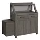 Flex Reclaimed Chevron Server with USB Charging