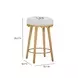 Oodle Cream Performance Vegan Mohair Upholstered Counter Height Stool