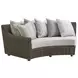 Cypress Point Ocean Terrace Beige 3 Piece Curved Outdoor Sectional