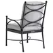 Pavlova Gray Upholstered Outdoor Dining Chair