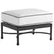 Pavlova White Performance Fabric Rectangular Outdoor Ottoman