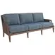 Harbor Isle Blue Outdoor 92" Sofa