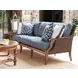 Harbor Isle Blue Outdoor 92" Sofa