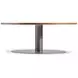 Brasea Lume and Tungsten Round Occassional Table Set