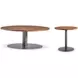 Brasea Lume and Tungsten Round Occassional Table Set