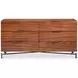 Brasea Beige and Lume Performance Fabric Upholstered Panel Bedroom Set